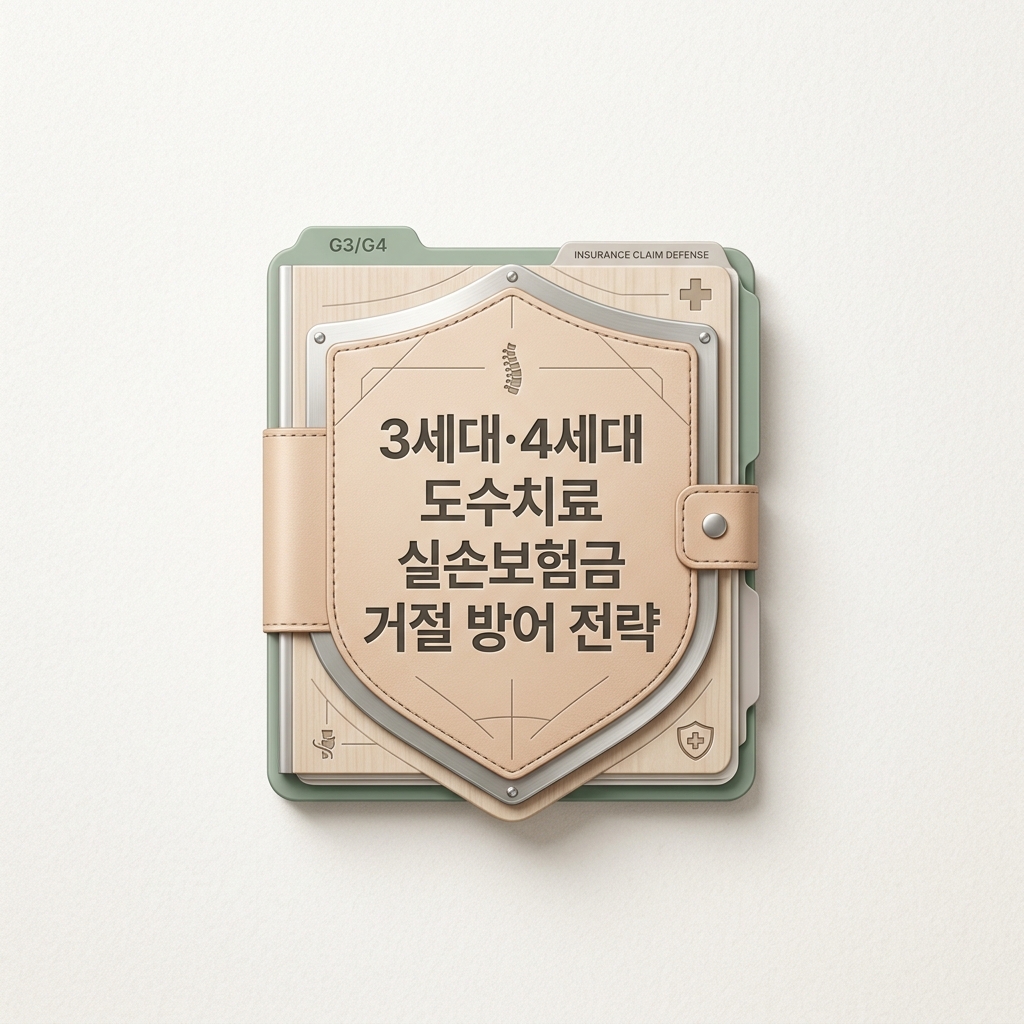 3세대·4세대 도수치료 실손보험금 거절 방어 전략