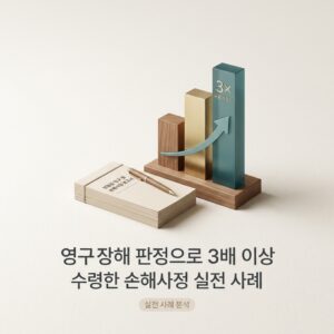 영구장해 판정으로 3배 이상 수령한 손해사정 실전 사례