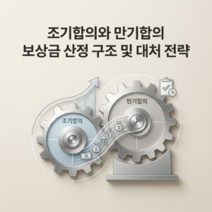 조기합의와 만기합의 보상금 산정 구조 및 대처 전략