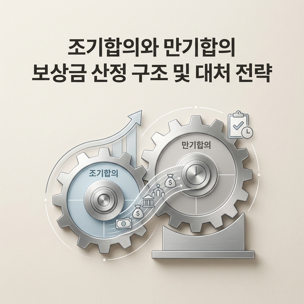 조기합의와 만기합의 보상금 산정 구조 및 대처 전략