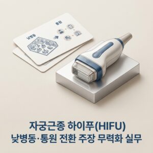 자궁근종 하이푸(HIFU) 낮병동·통원 전환 주장 무력화 실무