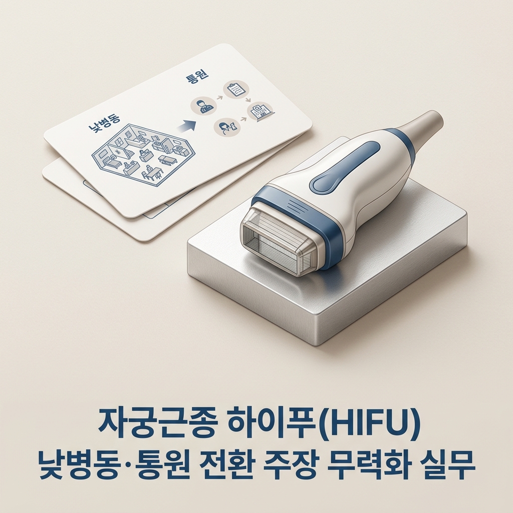 자궁근종 하이푸(HIFU) 낮병동·통원 전환 주장 무력화 실무